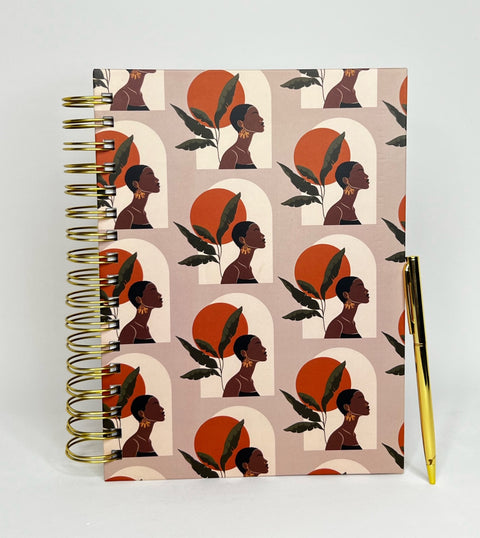 Head High in Autumn Sky - Spiral Notebook and Pen Set
