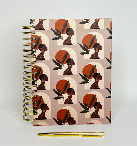 Head High in Autumn Sky - Spiral Notebook and Pen Set