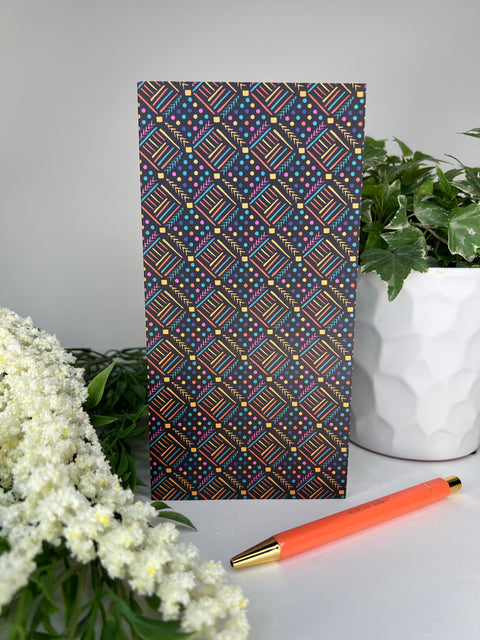 Signature Tribal Dot Notebook